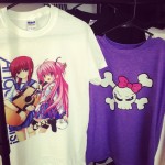 Anime images on t-shirts