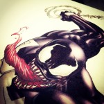 Picture of Venom on shirt