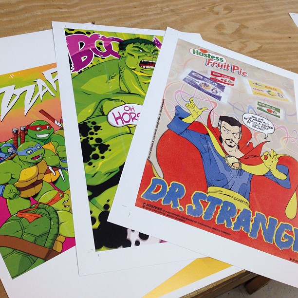 sequential art poster printing