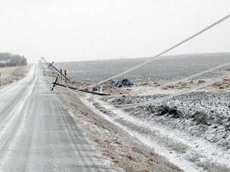 Ice Storm in South Carolina