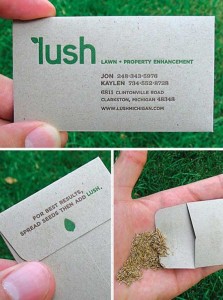 Unconventional business card