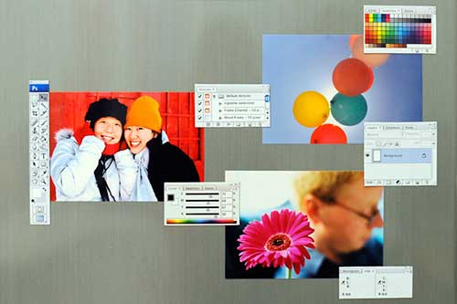 photoshop fridge magnets