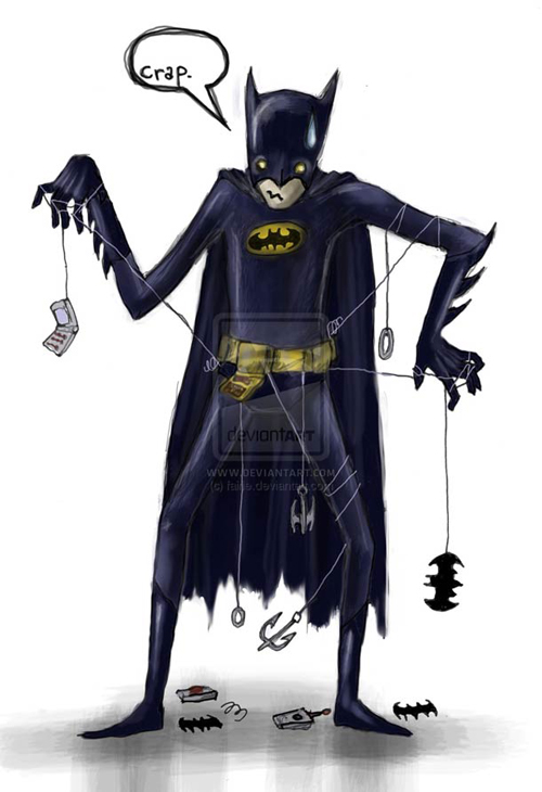 batman vs batgirl fan art