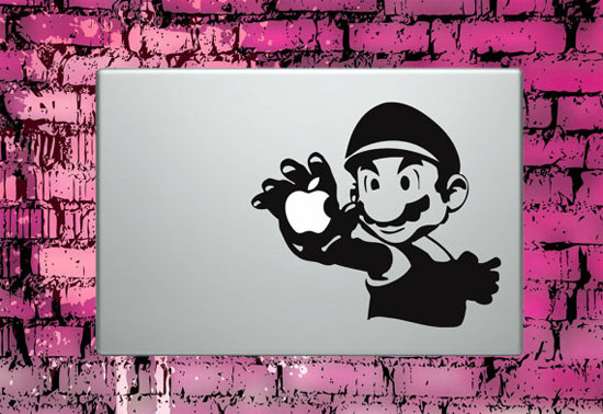 Macbook Pro Mario Decal