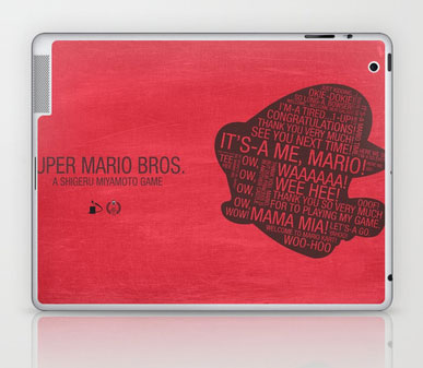 Mario Macbook skin
