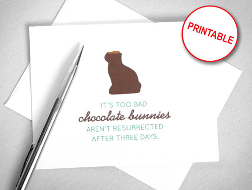 Easter Card by RedLetterPaperCo2