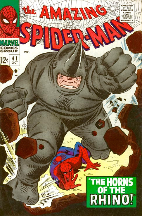 First Rhino Cover - The Amazing Spider-Man #41