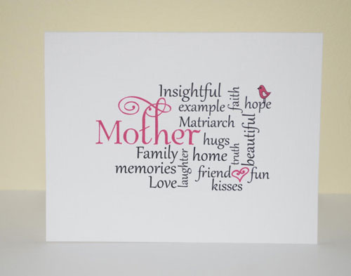 Sappy Mothers Day Card