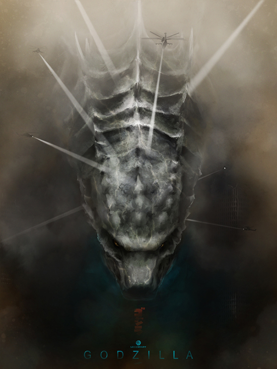 Godzilla 2014 Poster Project