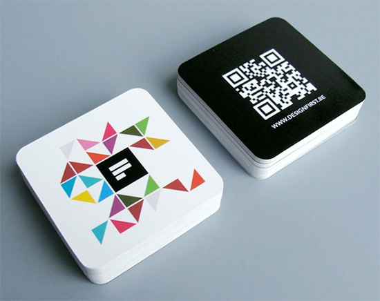 Cool Examples of Square Sized Business Cards