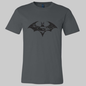 Batman and Superman symbol t-shirt