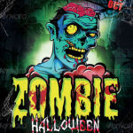Halloween Zombie Flyer