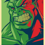Hulk Andy Warhol Style