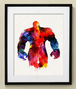 Hulk Print with a wider color pallet