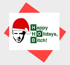 Funny Jesse Pinkman Holiday Card
