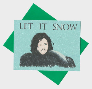 Jon Snow Holiday Card