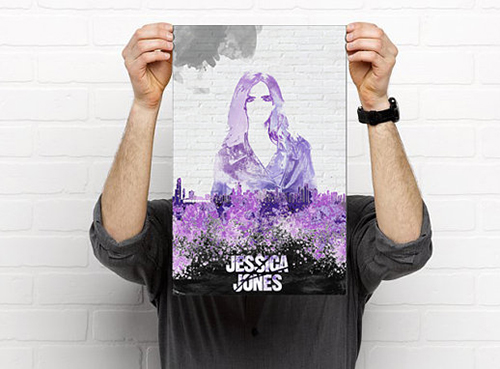 Jessica Jones 11x14 poster
