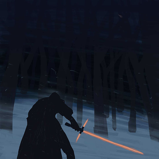 Kylo Ren Art