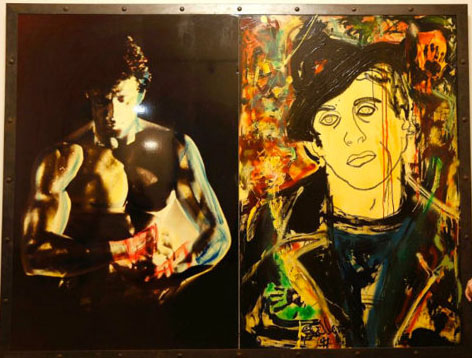 Rocky art by Stallone