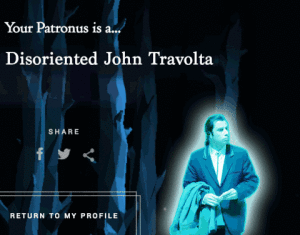 John Travolta Patronus