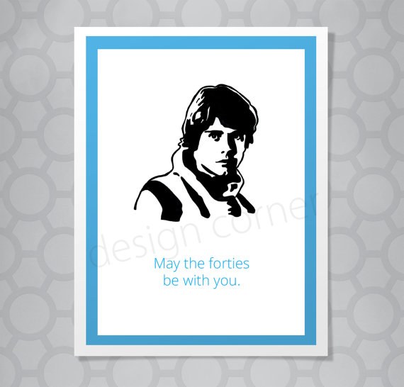 Star Wars birthday card