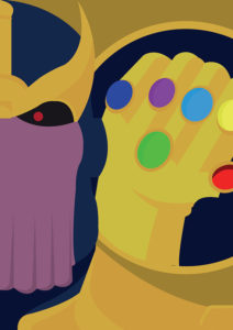 Thanos Minimilist Print