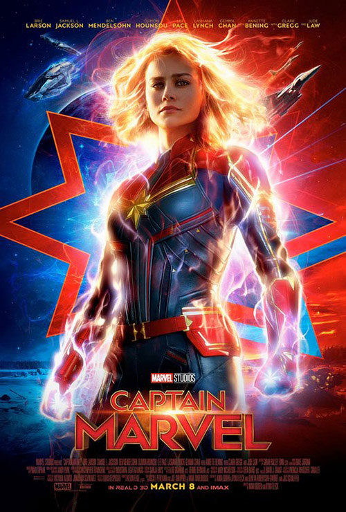Movie poster of Captain Marvel