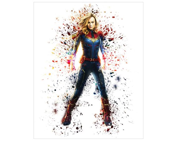 Captain Marvel printable 