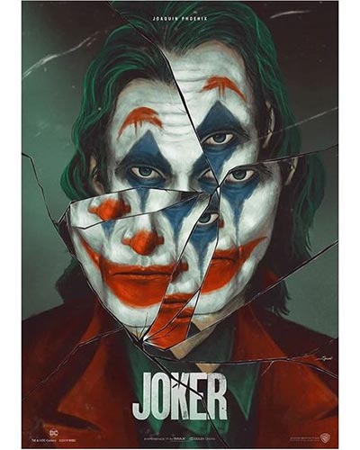 Joker art poster