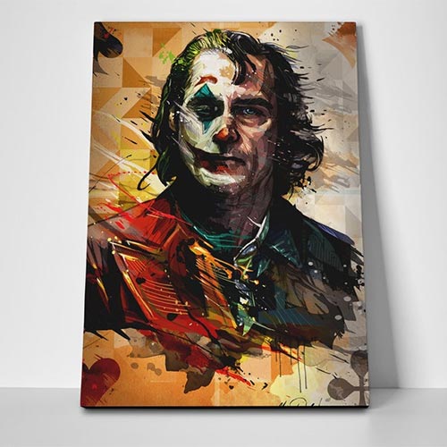 ARTSPRINTS Stampa Su Tela Incorniciata Joker – Citazione Film Joaquin Phoenix – 30x20 Cm – Pronta Da Appendere
