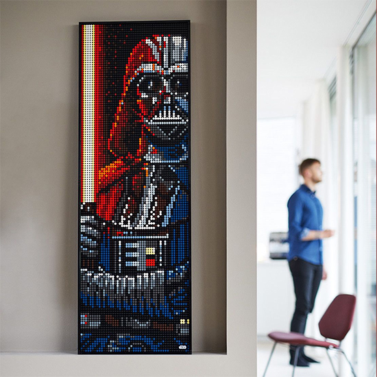 Darth Vader Panoramic Art Displays