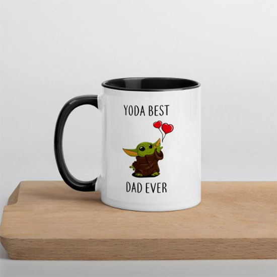 Mug with Baby Yoda