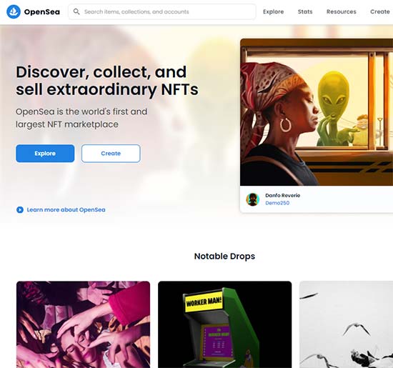 How to Sell Your Art as an NFT using OpenSea marketplace.