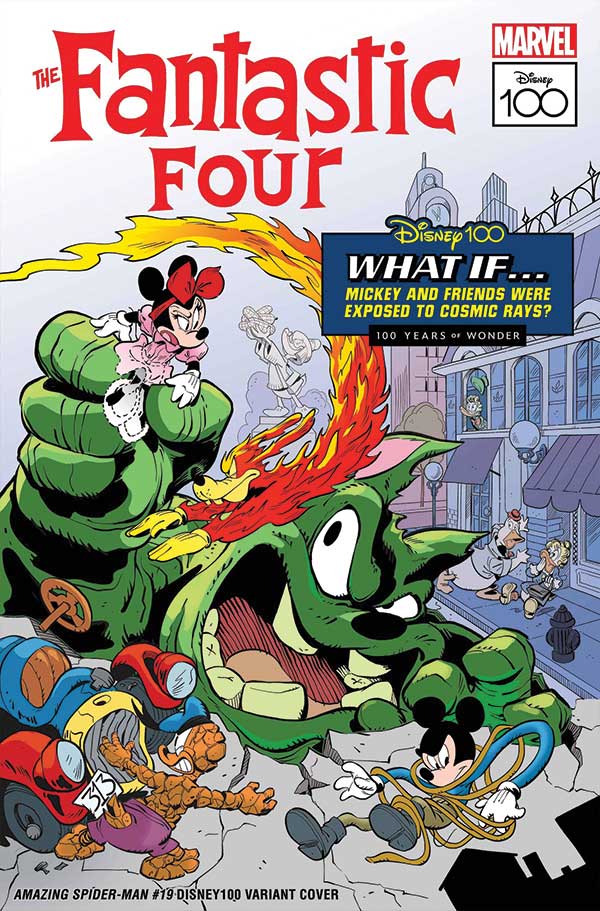 Fantastic Four #1 Disney Variant Cover