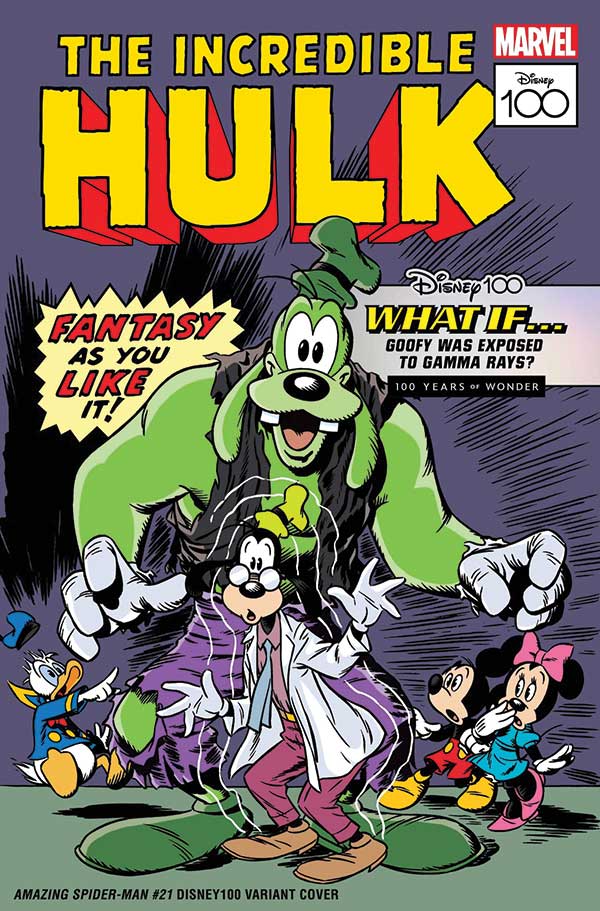 The Incredible Hulk #1 Disney Variant Cover